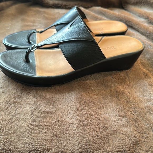 L’ AMOUR Des Pieds Chantara Black Sandal Sz 7.5 - Picture 4 of 12